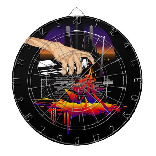 Leben Dartscheibe (vorne)