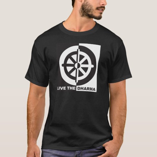Leben das Dharma T-Shirt (Vorderseite)
