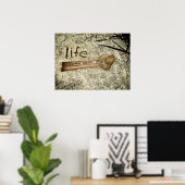Leben: Das Saatgut des Gekümmert Posters Poster (Heimbüro)