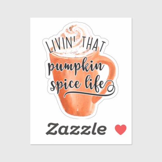 Leben' Das spukkende Leben Aufkleber (Blatt)