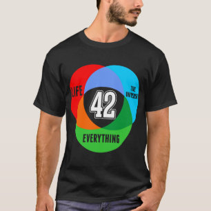 Leben das Universum alles Wissenschafts-T-Shirt T-Shirt