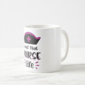 Leben', dass das Krankenleben das Notfall heilt Kaffeetasse (VorderseiteRechts)