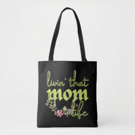LEBEN' DASS MAMA LEBEN Mütter Tagesgeschenke Idee Tasche
