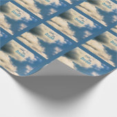 Leben den Traum Geschenkpapier (Ecke)