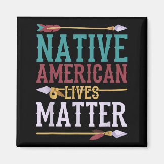 Leben der amerikanischen Ureinwohner Amerikanische Magnet