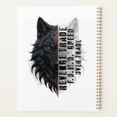 Leben der Händler | Weißer Wolf | Schwarzer Wolf Planer (Rückseite)