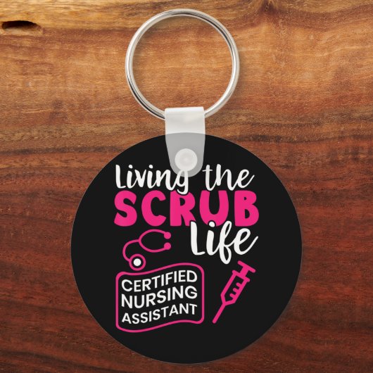 Leben der Krubs _ zertifizierte Krankenpflege Schlüsselanhänger (Vorderseite)