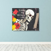 Leben der Leinwand des Schriftstellers (Insitu (Holzboden))