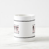Leben der Liebe-Tasse Kaffeetasse (Mittel)