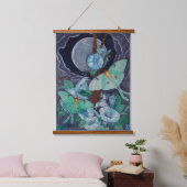 Leben der Luna Wandteppich Mit Holzrahmen (Schlafzimmer)