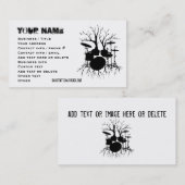 Leben der Schlag zum Tempo der Schaffung Visitenkarte (Vorne/Hinten)