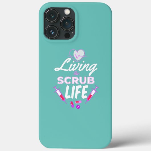 Leben der Scrub Life CNA Krankenpfleger Case-Mate iPhone Hülle (Rückseite)
