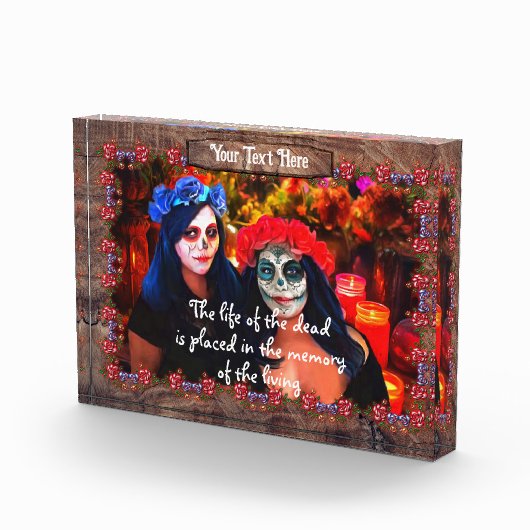 Leben der Toten Vallarta Catrinas 1718 Fotoblock (Rechts)