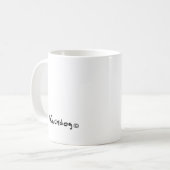 leben der Traum Kaffeetasse (Vorderseite Links)