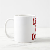 Leben der Traum Kaffeetasse (Links)