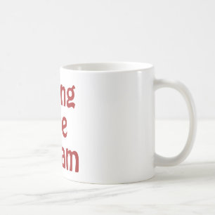 Leben der Traum Kaffeetasse