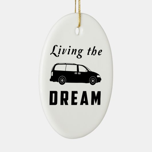 Leben der Traum Keramikornament (Rechts)