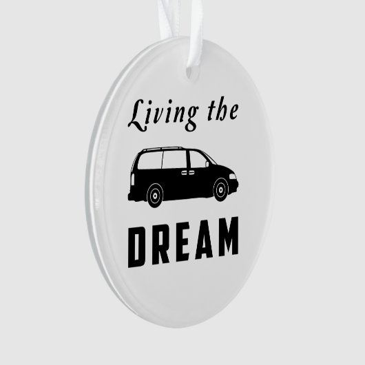 Leben der Traum Ornament (Vorderseite)