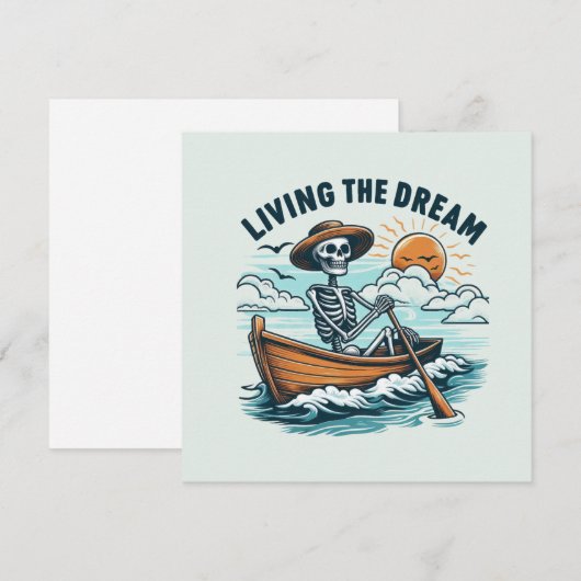 Leben der Traum - Skelett (2) (Vorne/Hinten)