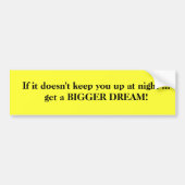 Leben der TraumAutoaufkleber Autoaufkleber (Vorne)