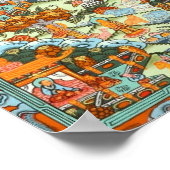 Leben des Buddha-Posters Poster (Ecke)