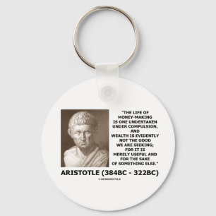 Leben des Gewinn bringenden Zwang-Reichtums Schlüsselanhänger