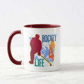 LEBEN DES HOCKEY-4 TASSE (Links)
