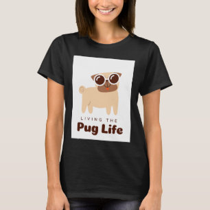 Leben des Mops Life Classic T - Shirt 764