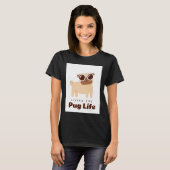 Leben des Mops Life Classic T - Shirt 764 (Vorne ganz)