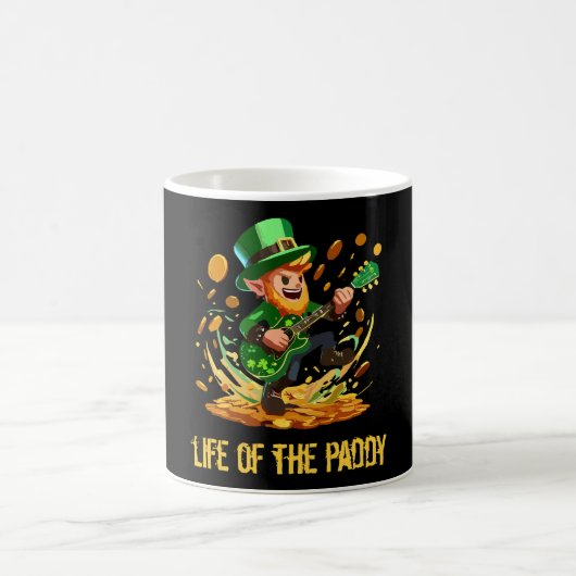 Leben des Paddys, St. Patricks Tag Kaffeetasse (Mittel)
