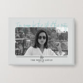 Leben des Party - Der weiße Lotus Button (Vorderseite)