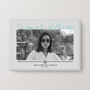 Leben des Party - Der weiße Lotus Button