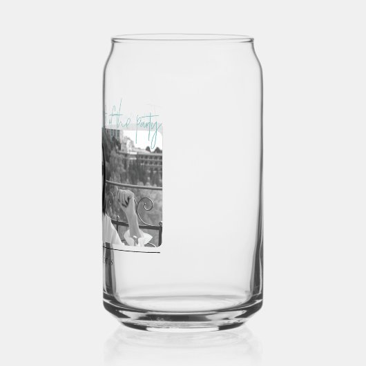 Leben des Party - Der weiße Lotus Dosenglas (Links)