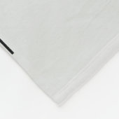 Leben des Party - Der weiße Lotus Fleecedecke (Ecke)