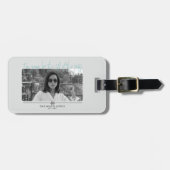 Leben des Party - Der weiße Lotus Gepäckanhänger (Vorderseite horizontal)