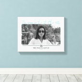 Leben des Party - Der weiße Lotus Leinwanddruck (Insitu (Holzboden))