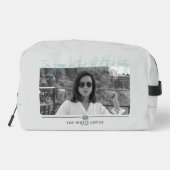 Leben des Party - Der weiße Lotus Waschbeutel (Rückseite)