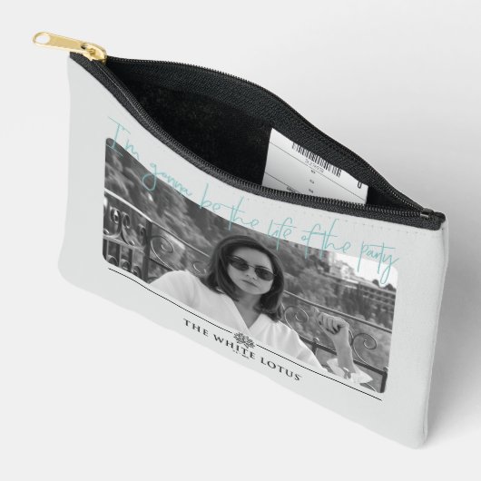 Leben des Party - Der weiße Lotus Zubehörtasche (Offen)