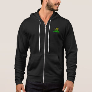 Leben des Party - Funny Slogan Party Grafik Hoodie