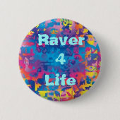 Leben des Raver-4 (v.1) Button (Vorderseite)