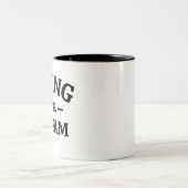 LEBEN DES TRAUMS ZWEIFARBIGE TASSE (Mittel)