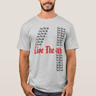 Leben die 4. - T - Shirt - besonders angefertigt