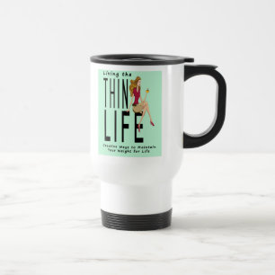 Leben die dünnes Lebens-hohe Tasse