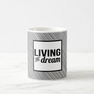 Leben die TraumTasse Kaffeetasse