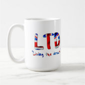 Leben die TraumTasse Kaffeetasse (Links)