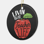 Leben dieses Lehrers Leben Leiter der Schule Keramik Ornament (Links)