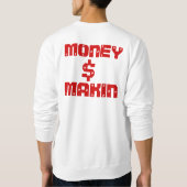 , LEBEN $, DRAHT SWEATSHIRT (Rückseite)