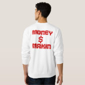 , LEBEN $, DRAHT SWEATSHIRT (Schwarz voll)