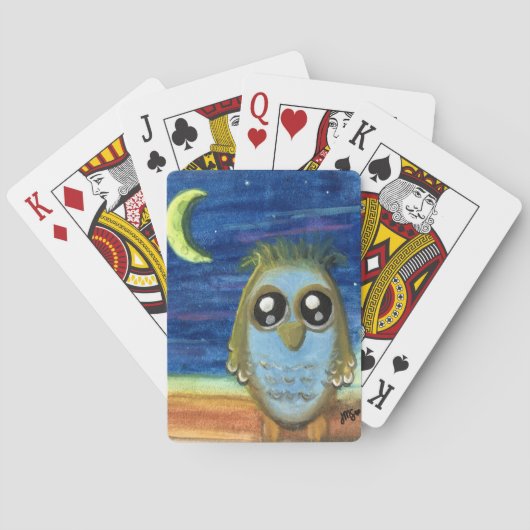 Leben durch das Licht des Mondes Spielkarten (Rückseite)