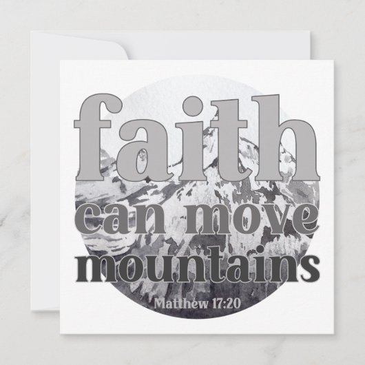 Leben durch Glauben Karte (Vorderseite)